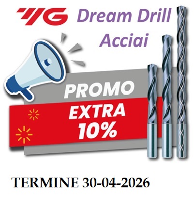 Termine Promo Dream Drill Acciai